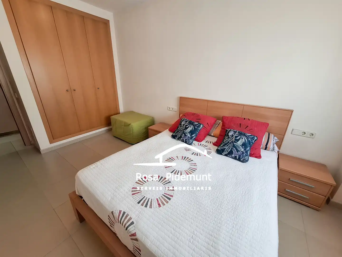 Schlafzimmer von Wohnung zum Verkauf in Lloret de Mar mit Klimaanlage, Heizung und Terrasse