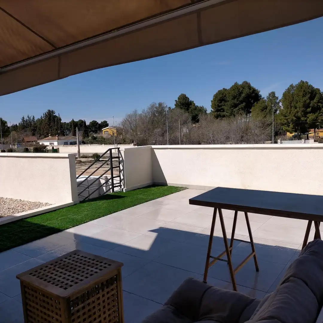 Terrassa de Casa o xalet en venda en Albacete amb Aire condicionat, Calefacció i Jardí privat