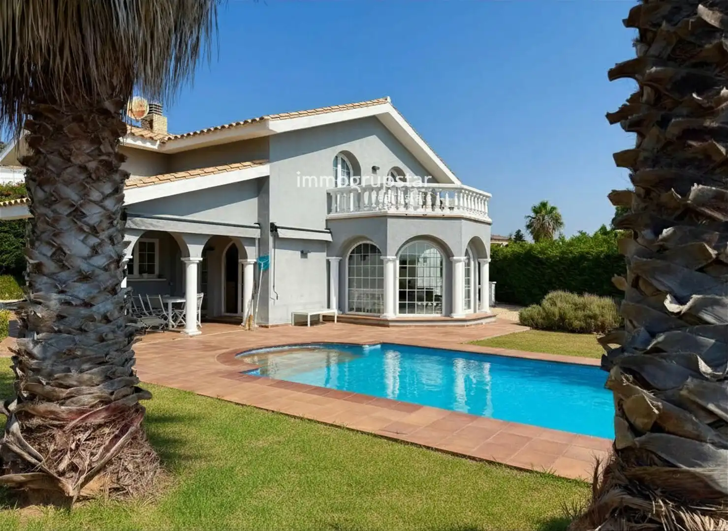 Vista exterior de Casa o chalet en venta en Calonge i Sant Antoni con Calefacción, Terraza y Piscina
