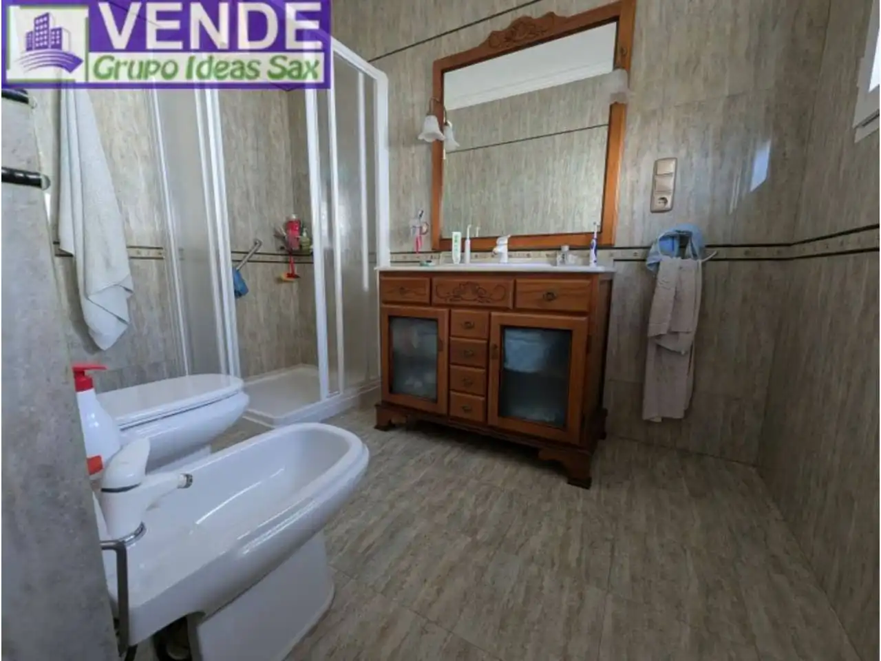 Bany de Casa adosada en venda en Sax