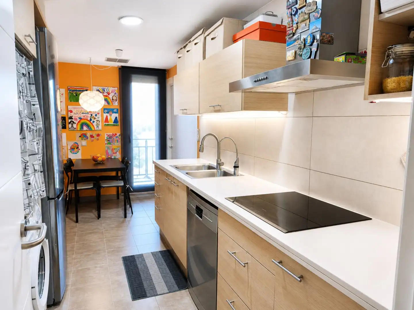 Kitchen of Attic for sale in Sabadell  with Air Conditioner, Heating and Private garden