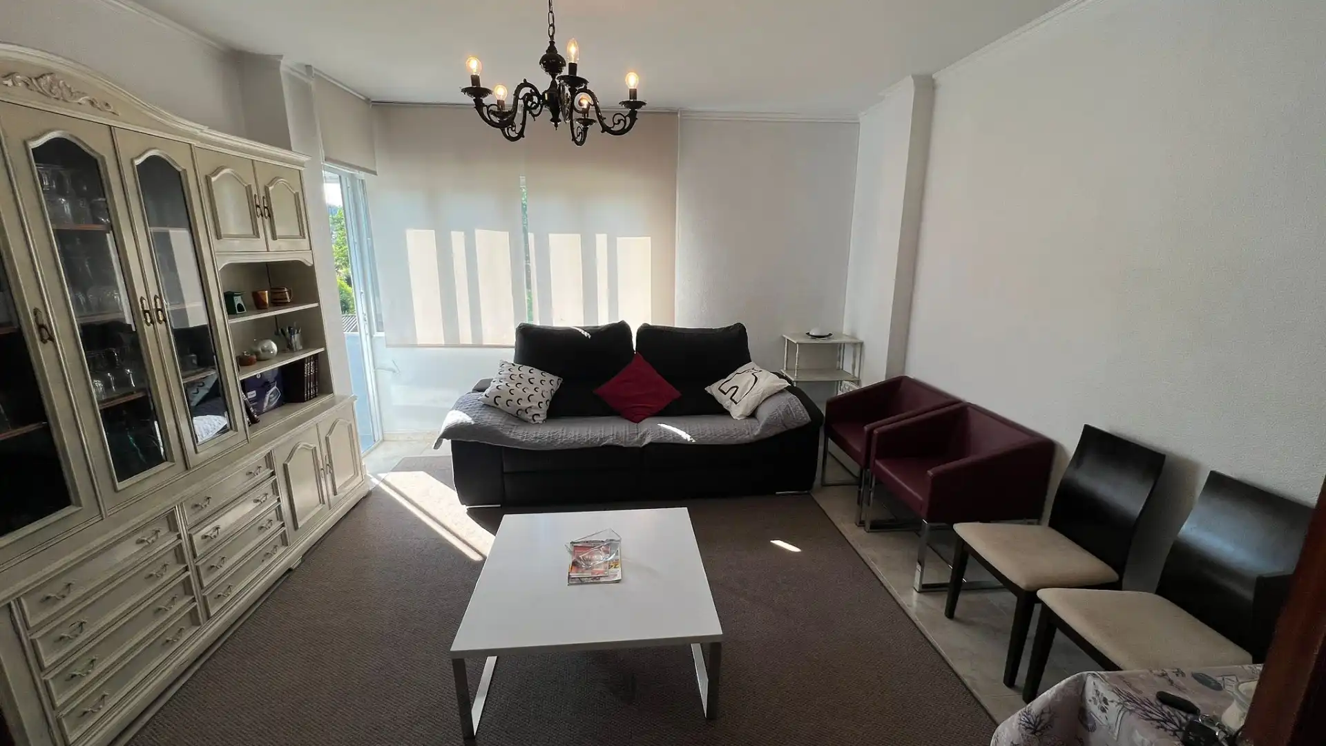 Sala de estar de Piso en venta en Cuntis con Amueblado