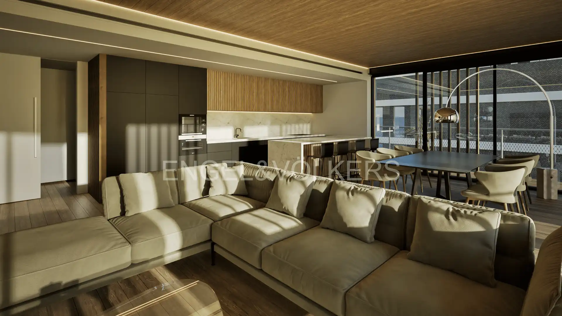 Sala de estar de Ático en venta en Mataró con Aire acondicionado, Calefacción y Parquet