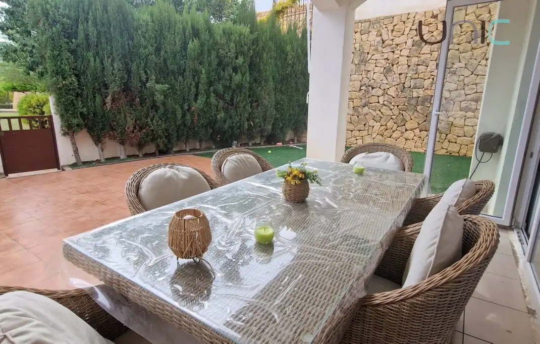 Terraza de Casa adosada en venta en Polop con Aire acondicionado, Jardín privado y Terraza