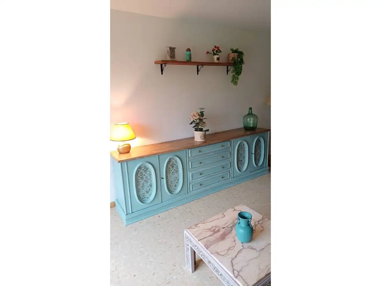 Comedor de Casa o chalet de alquiler en Vilanova de Meià con Calefacción, Terraza y Amueblado