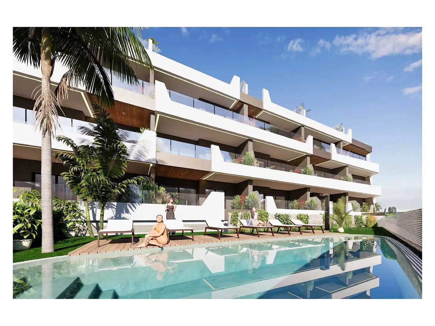 Appartement compact avec piscine à vendre à Calle Calle Pais Valenciano, imagen 3