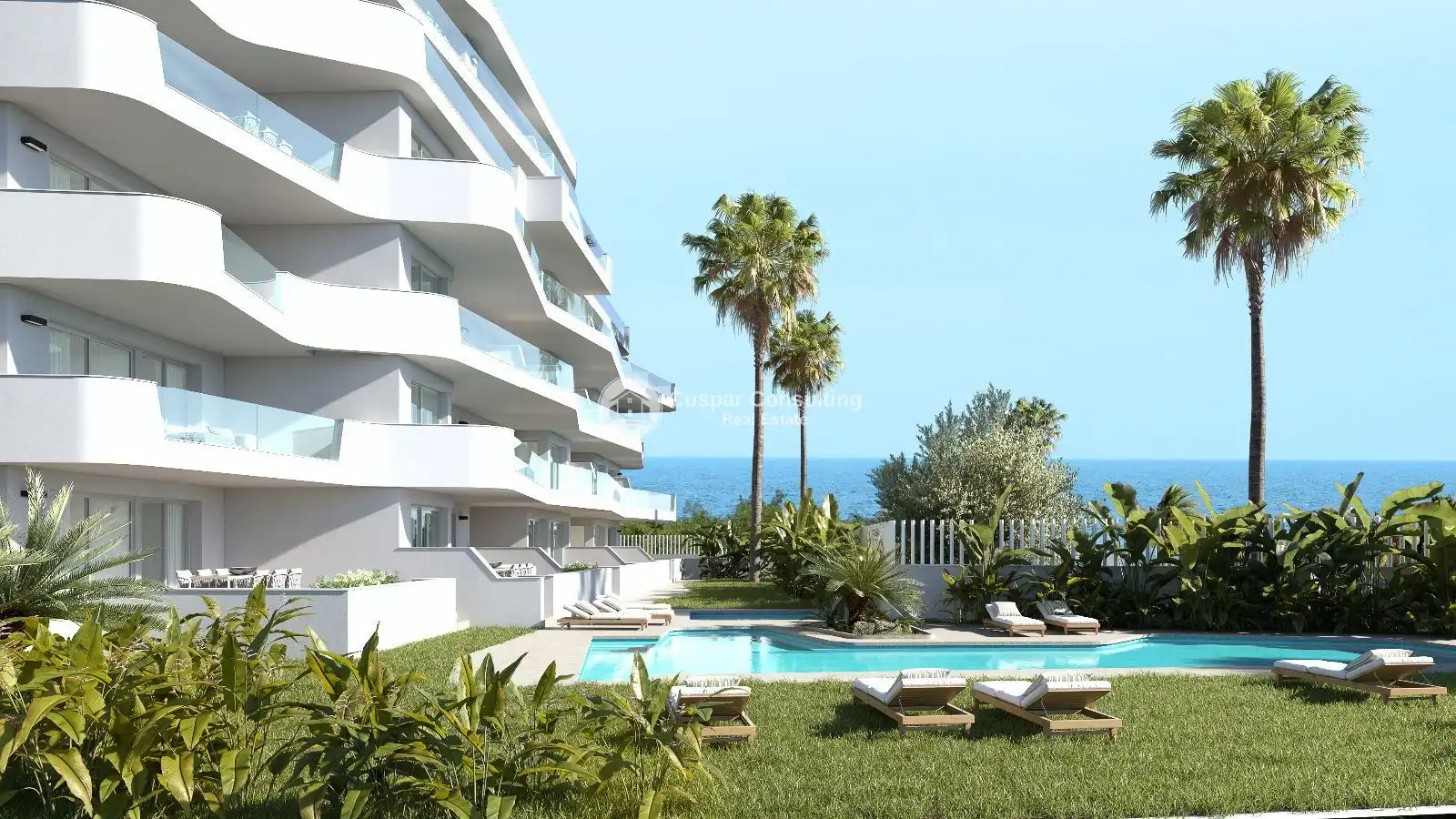 Jardí de Apartament en venda en Pilar de la Horadada amb Aire condicionat, Calefacció i Terrassa