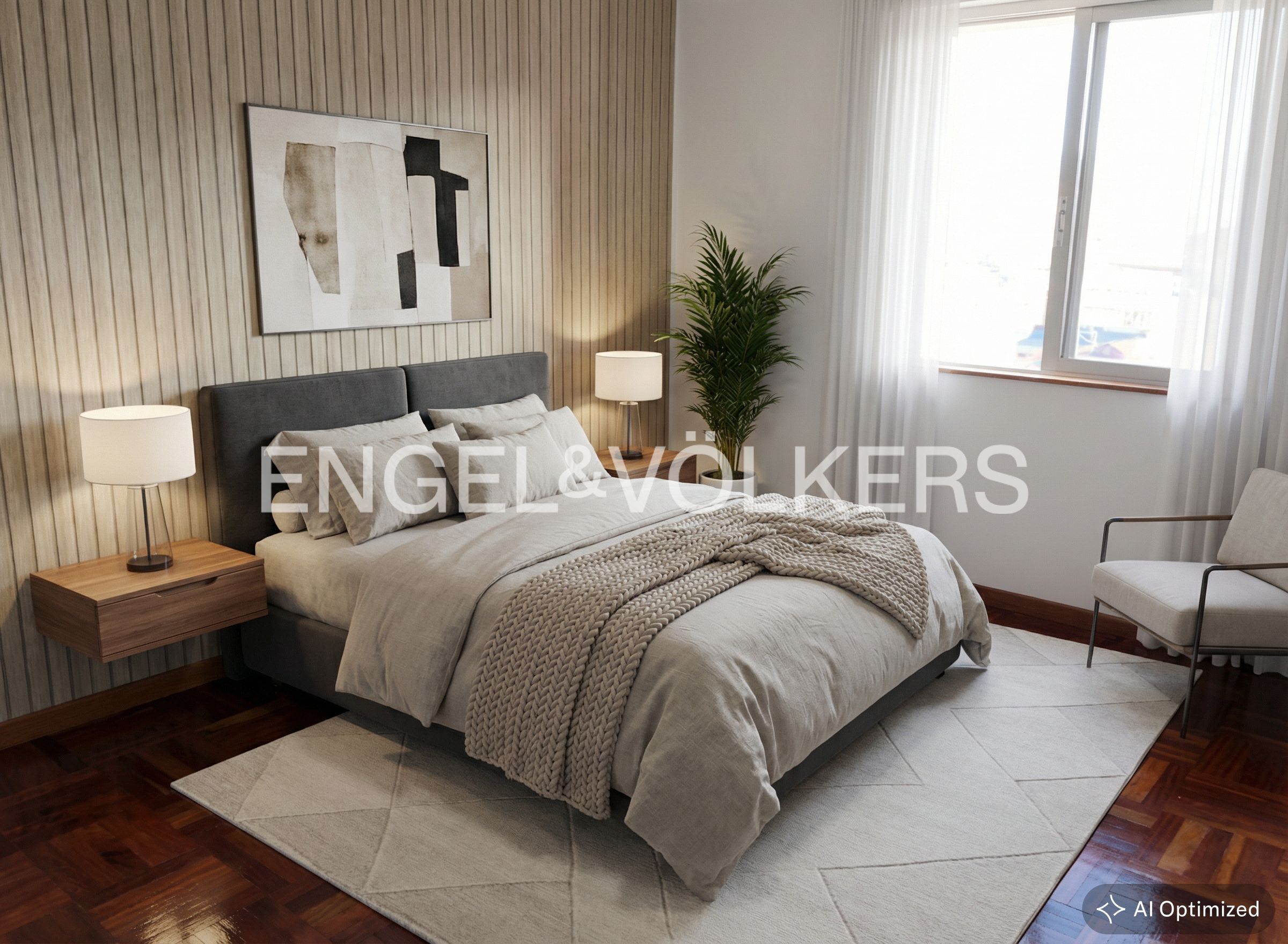 Habitación de Apartamento en venta en Los Corrales de Buelna  con Calefacción y Parquet