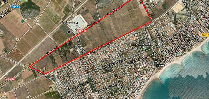 Vista exterior de Residencial en venda en Benicasim / Benicàssim