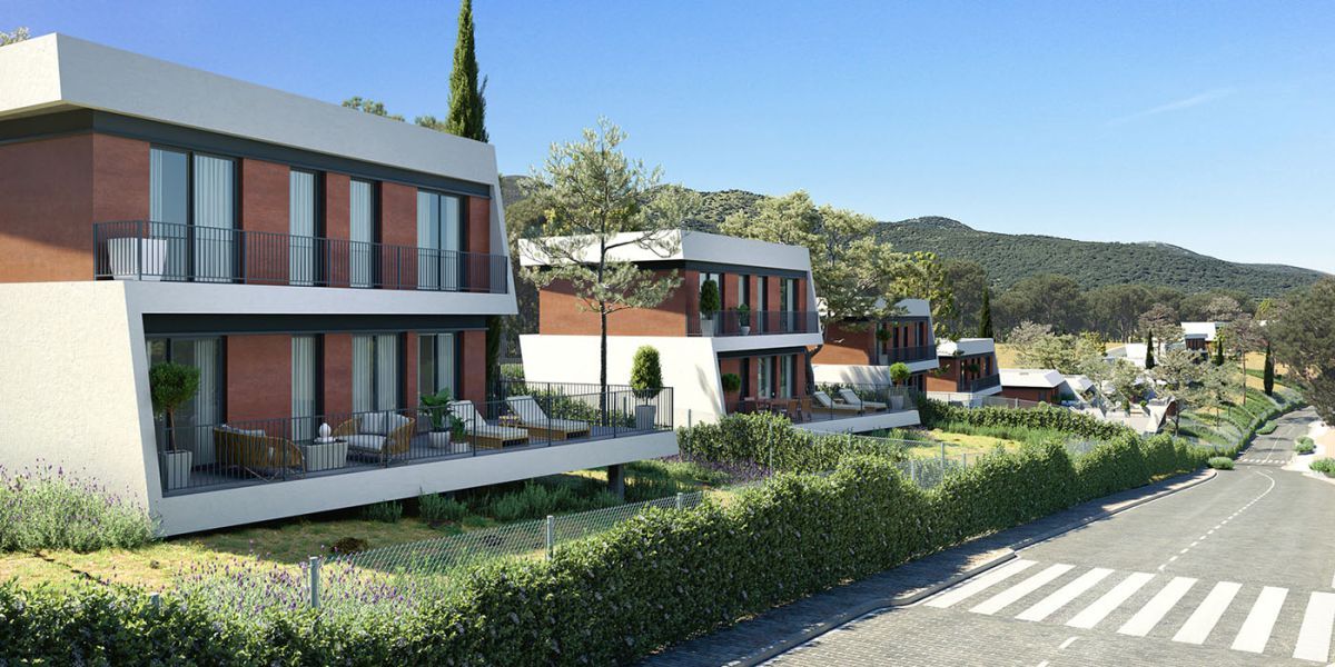 Exterior view of House or chalet for sale in El Espinar  with Air Conditioner, Heating and Terrace
