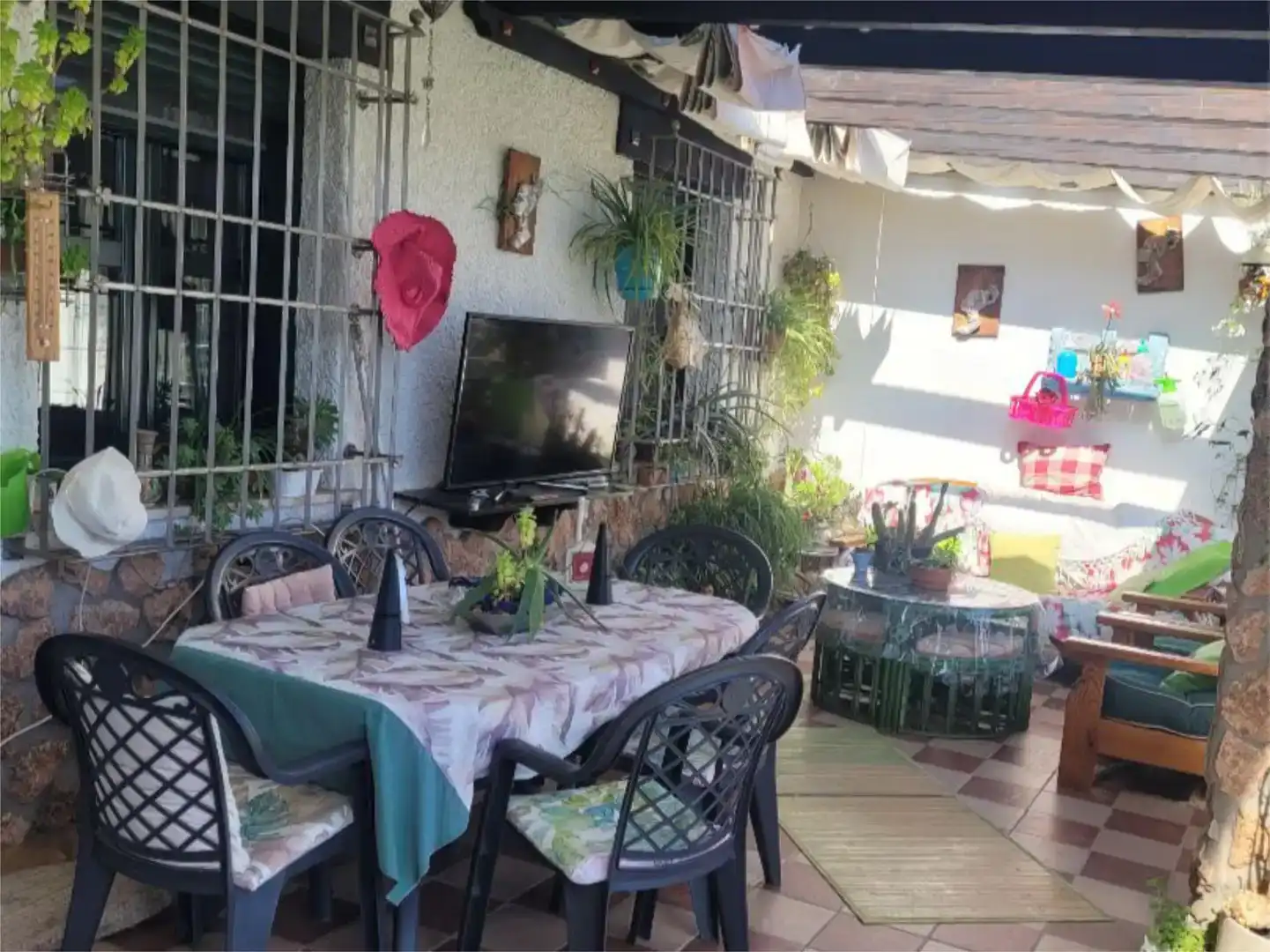 Terrassa de Casa o xalet en venda en Manzanares amb Aire condicionat i Piscina