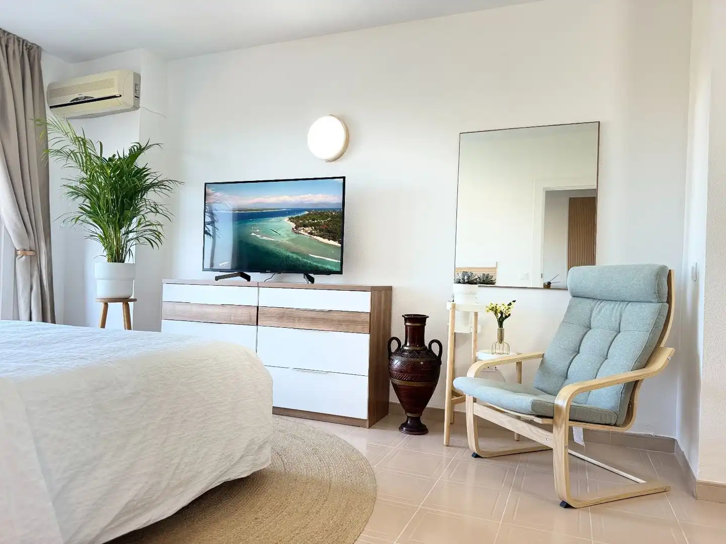 Sala de estar de Ático en venta en Benalmádena con Aire acondicionado, Calefacción y Terraza