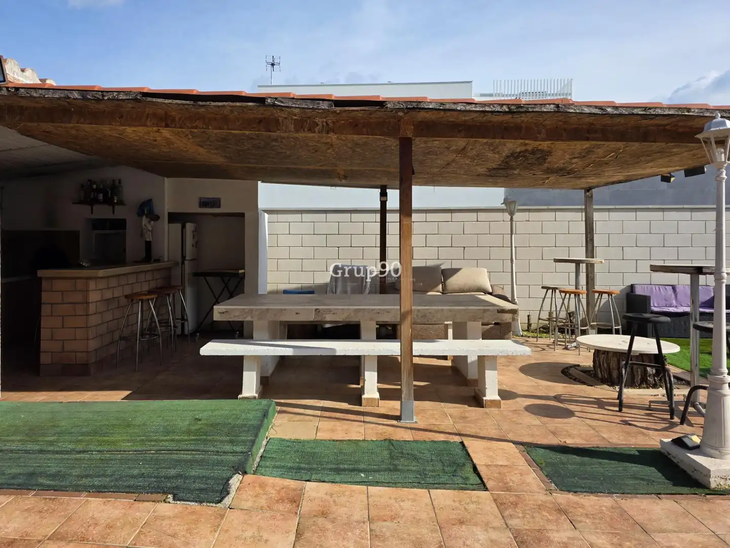 Terrassa de Casa o xalet en venda en Alpicat amb Aire condicionat, Calefacció i Alarma