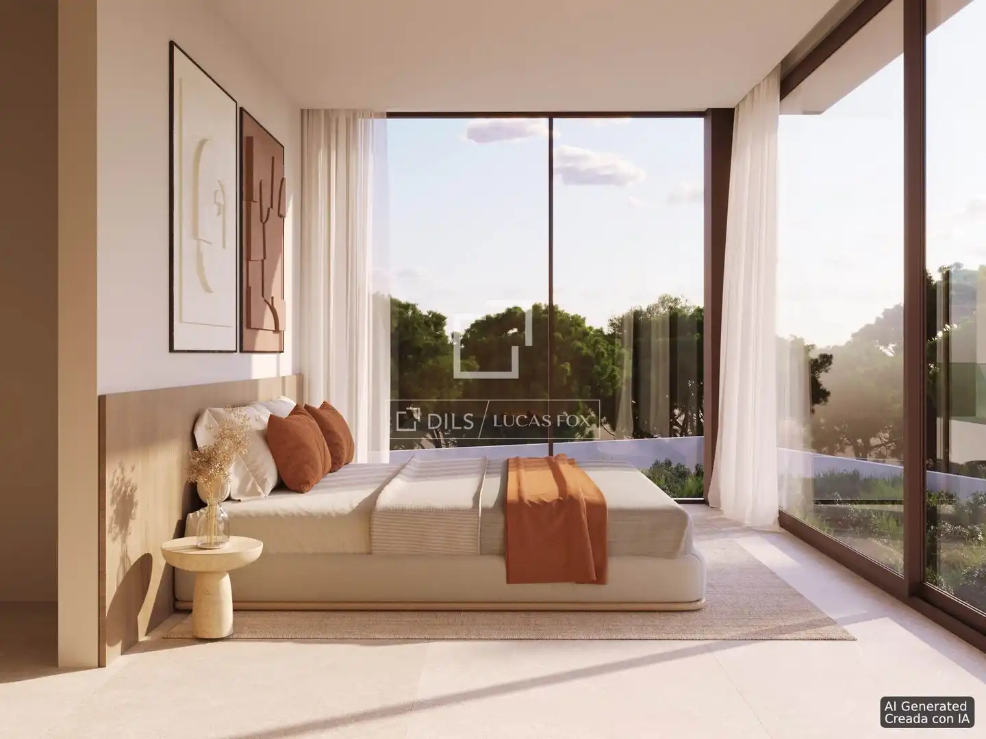 Habitación de Casa o chalet en venta en Santa Eulària des Riu con Aire acondicionado, Calefacción y Jardín privado