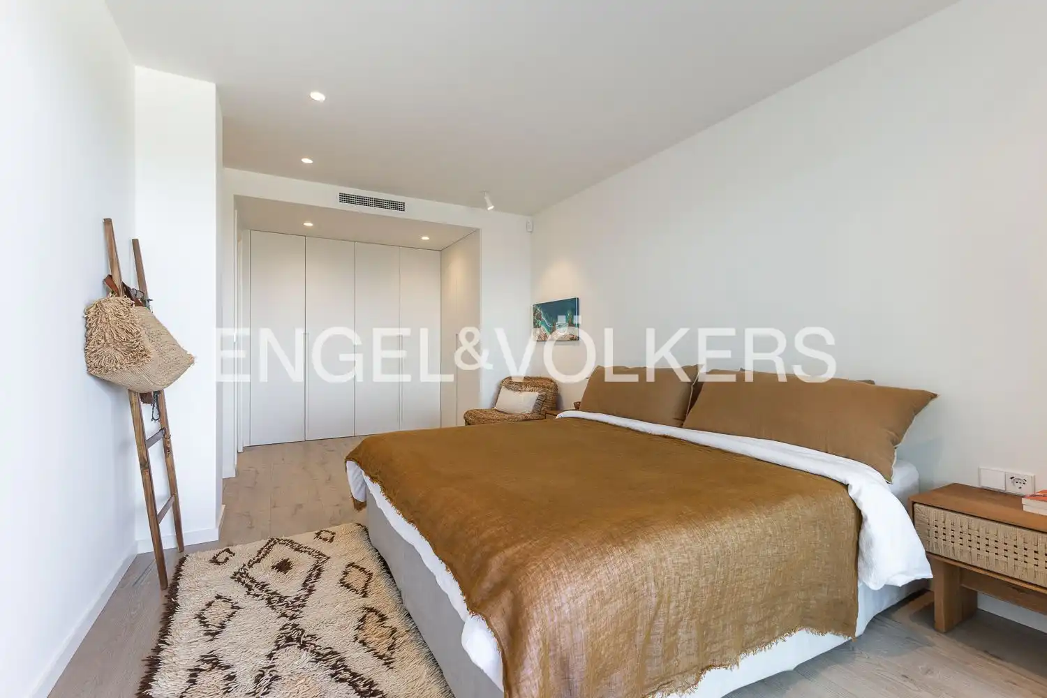 Bedroom of Flat for sale in Pedreguer  with Air Conditioner, Heating and Private garden