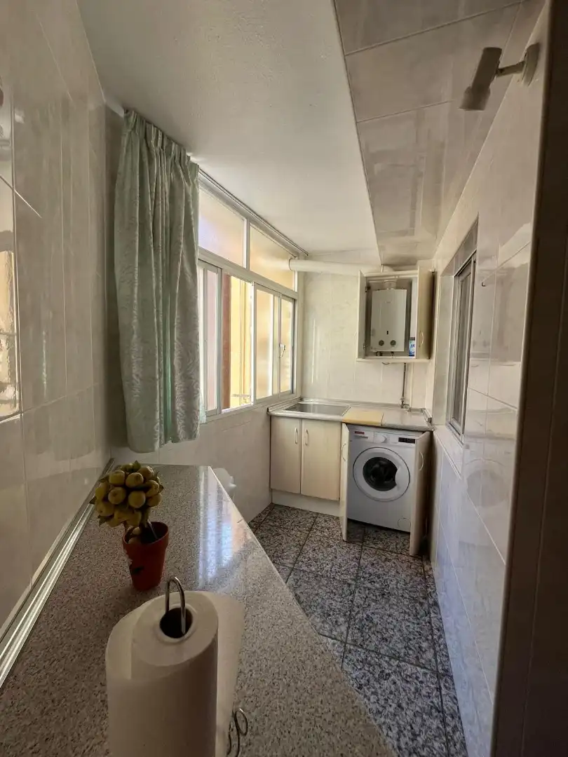 Kitchen of Flat for sale in Málaga  with Air Conditioner, Heating and Terrace