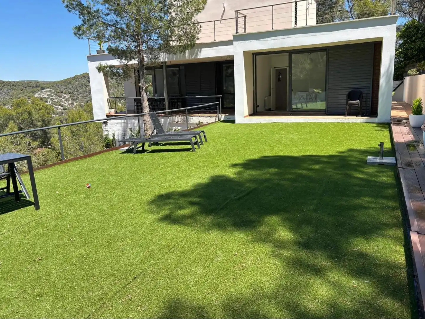 Terrassa de Casa o xalet en venda en Cubelles amb Calefacció, Jardí privat i Terrassa