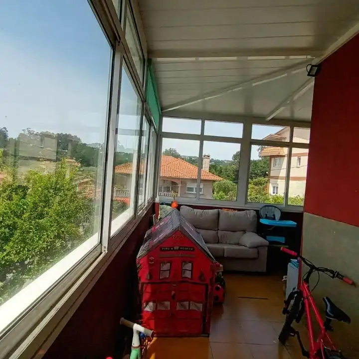 Terraza de Casa o chalet en venta en Vigo  con Calefacción, Jardín privado y Terraza