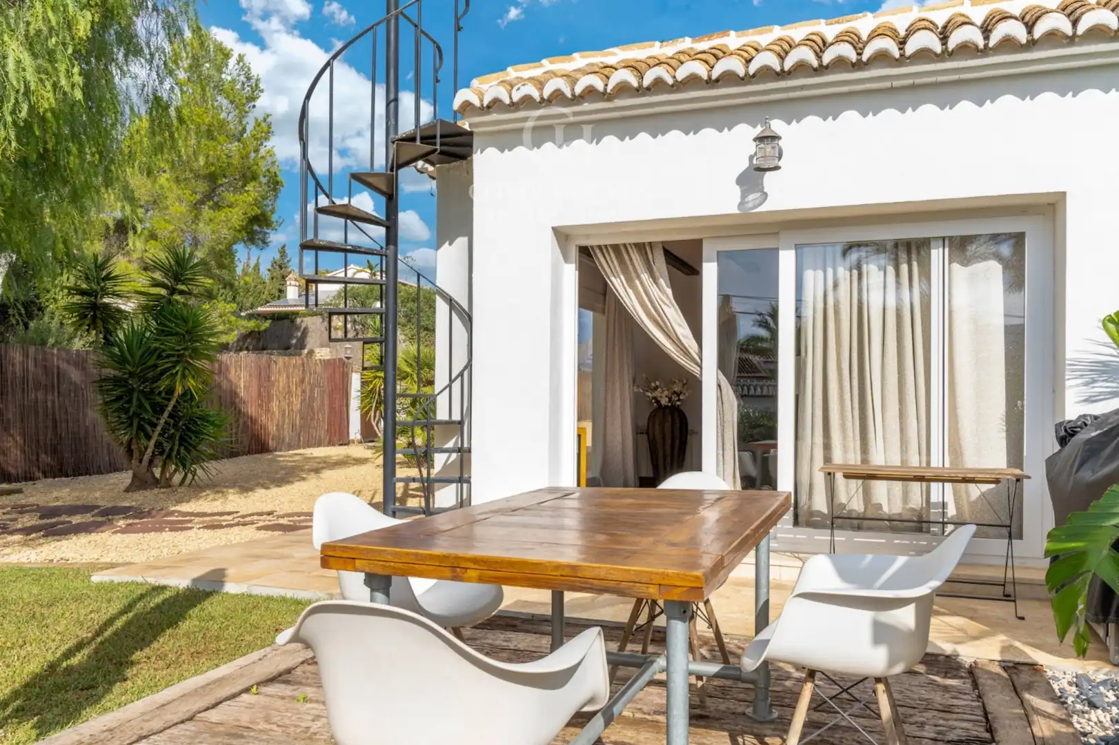 Terrace of Houses for sale in Jávea / Xàbia  with Air Conditioner, Heating and Private garden