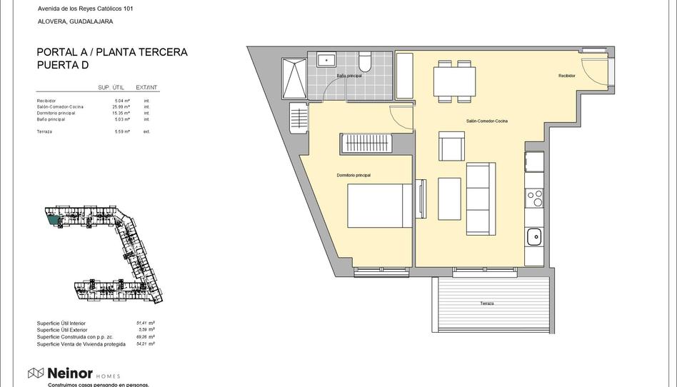 Photo 1 of Flat for sale in   Avenida Camino las Fuentes, Alovera, Guadalajara