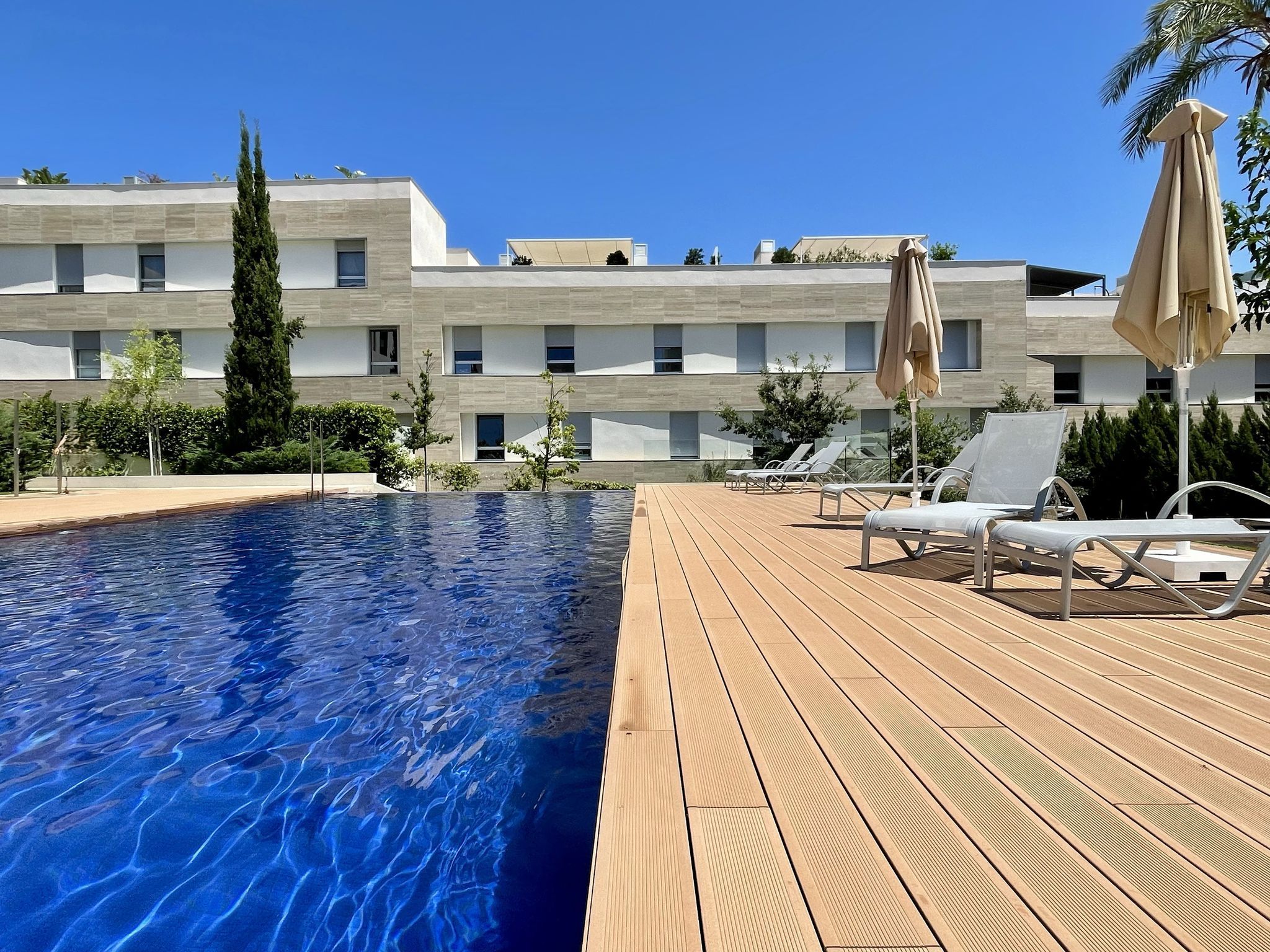 Piscina de Dúplex en venda en  Palma de Mallorca amb Aire condicionat i Piscina comunitària