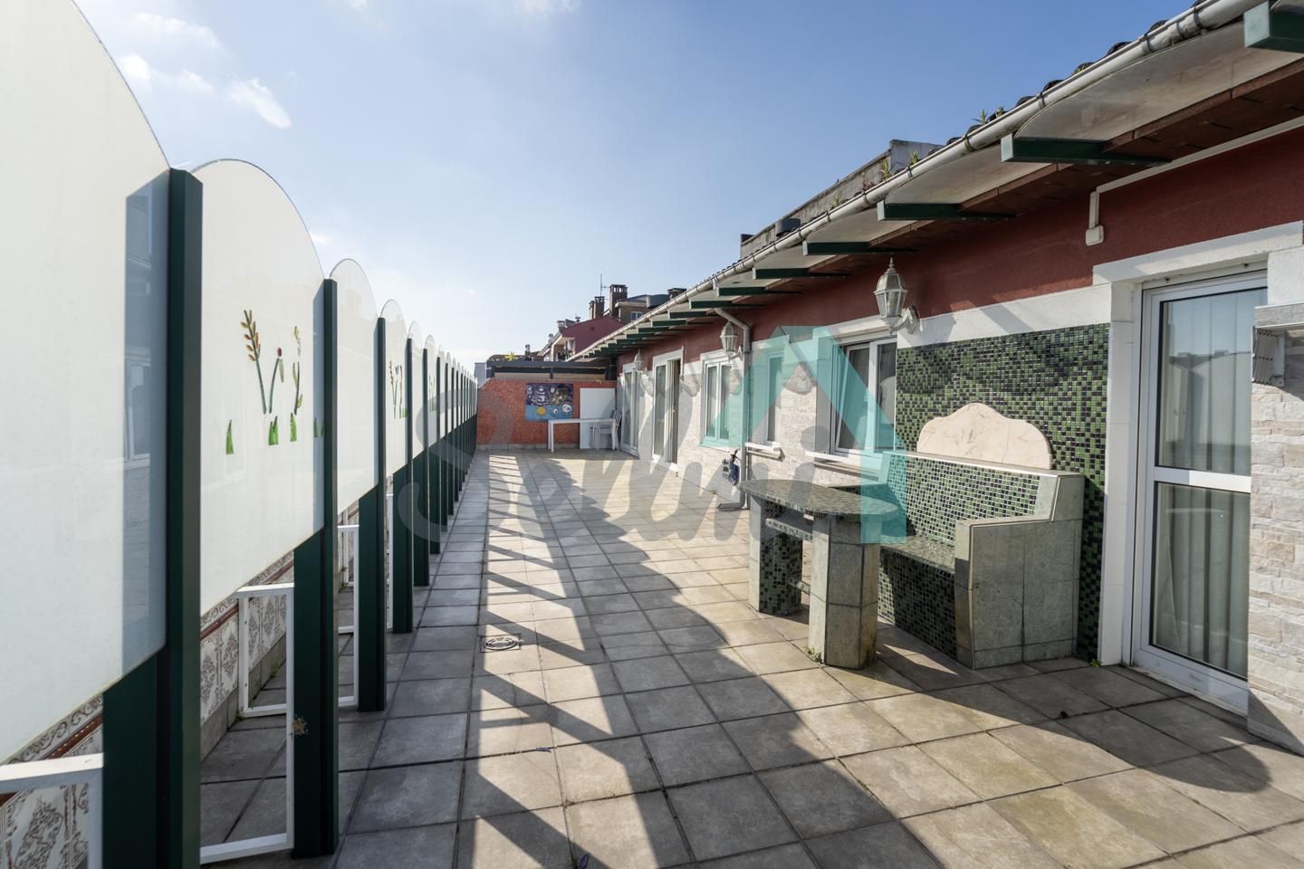 Terrace of Attic to rent in Avilés  with Heating, Terrace and Storage room
