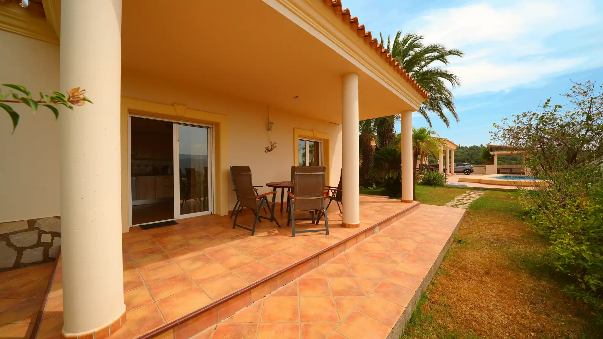 Terrassa de Finca rústica en venda en Moravit - Cap Blanc