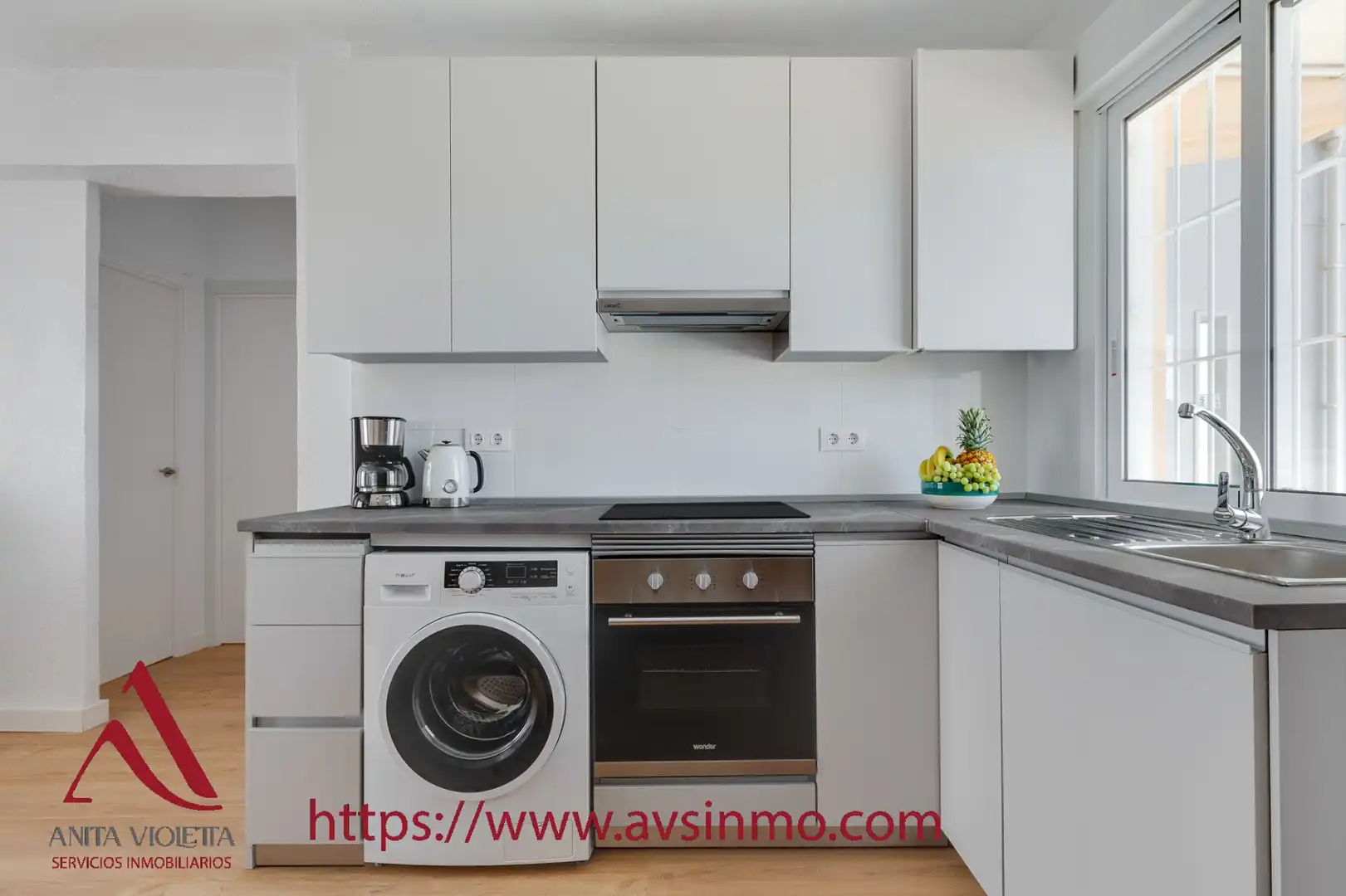 Kitchen of Apartments for rent in Pilar de la Horadada  with Air Conditioner, Heating and Terrace