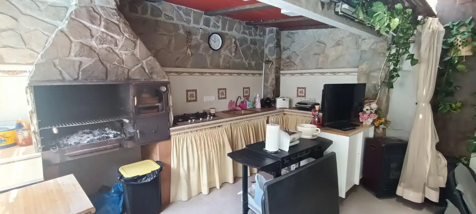 Cocina de Casa adosada en venta en La Nucia con Aire acondicionado, Calefacción y Jardín privado
