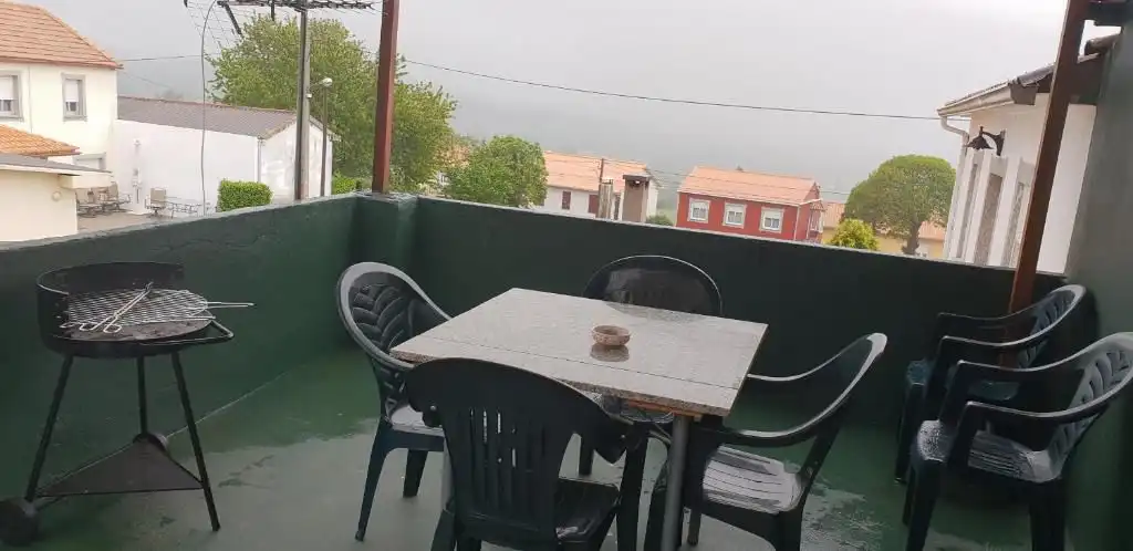 Terraza de Apartamento de alquiler en Valdoviño con Aire acondicionado y Calefacción