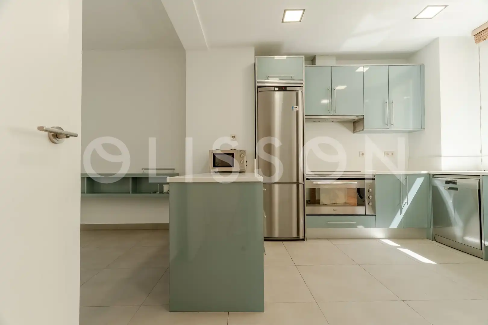 Kitchen of Attic for rent in Madrid  with Air Conditioner, Terrace and Storage room