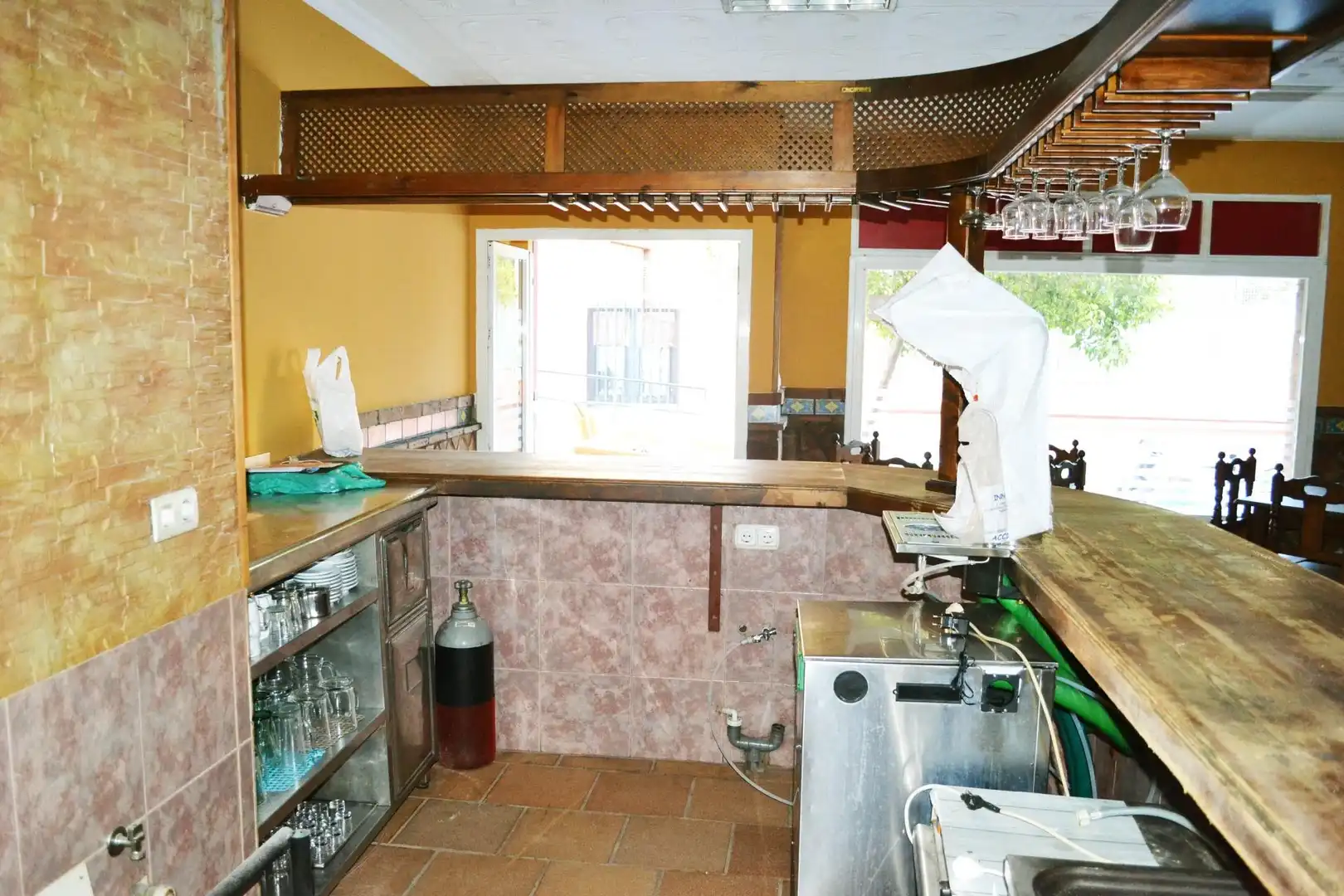 Cocina de Local de alquiler en Algeciras con Aire acondicionado y Amueblado
