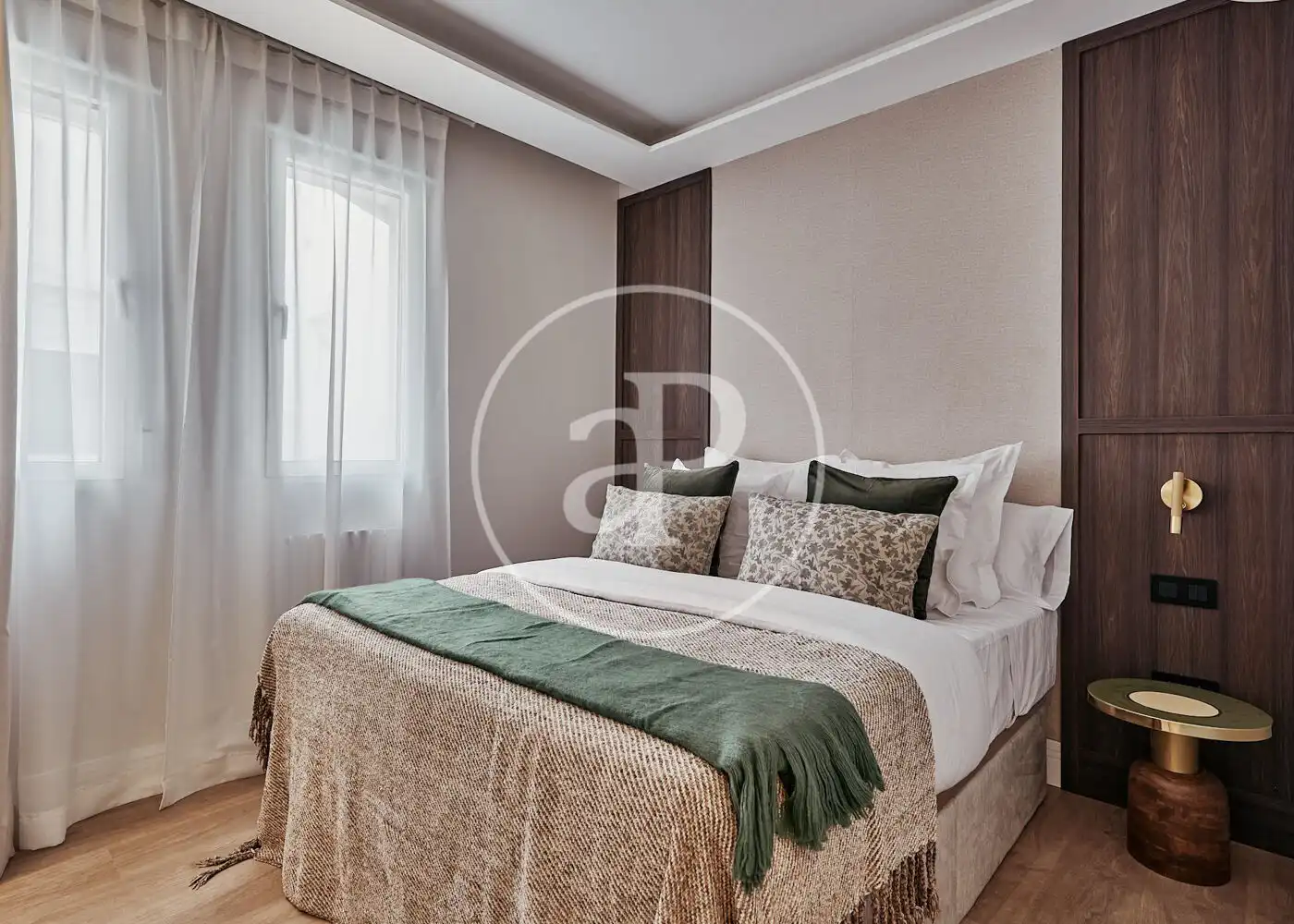 Bedroom of Flat for sale in Madrid  with Air Conditioner, Heating and Furnished