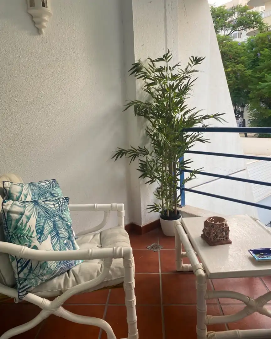 Terrassa de Dúplex de lloguer en Marbella amb Aire condicionat, Calefacció i Moblat