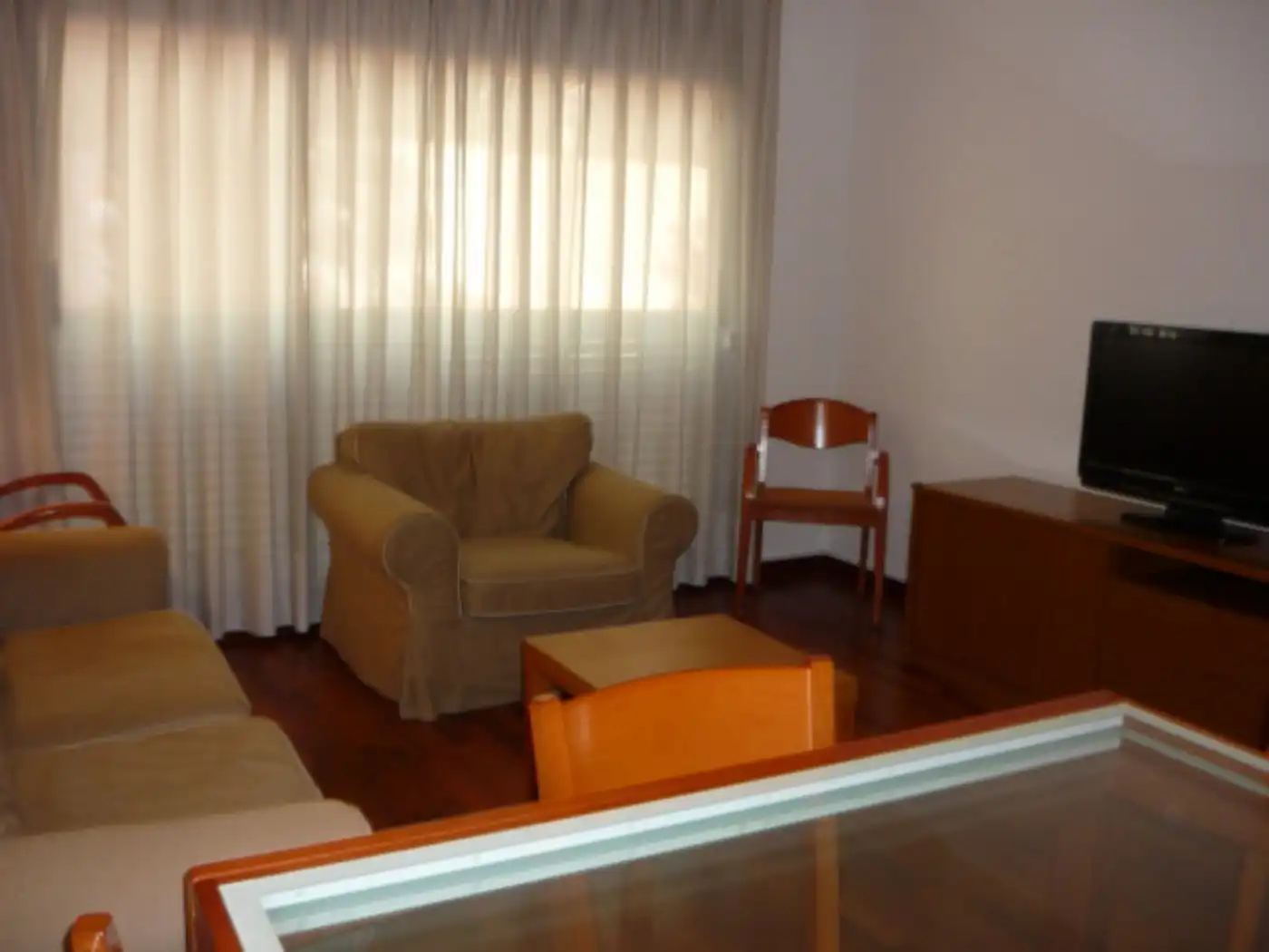 Wohnzimmer von Wohnung zur Miete in Sabadell mit Heizung und Parkett