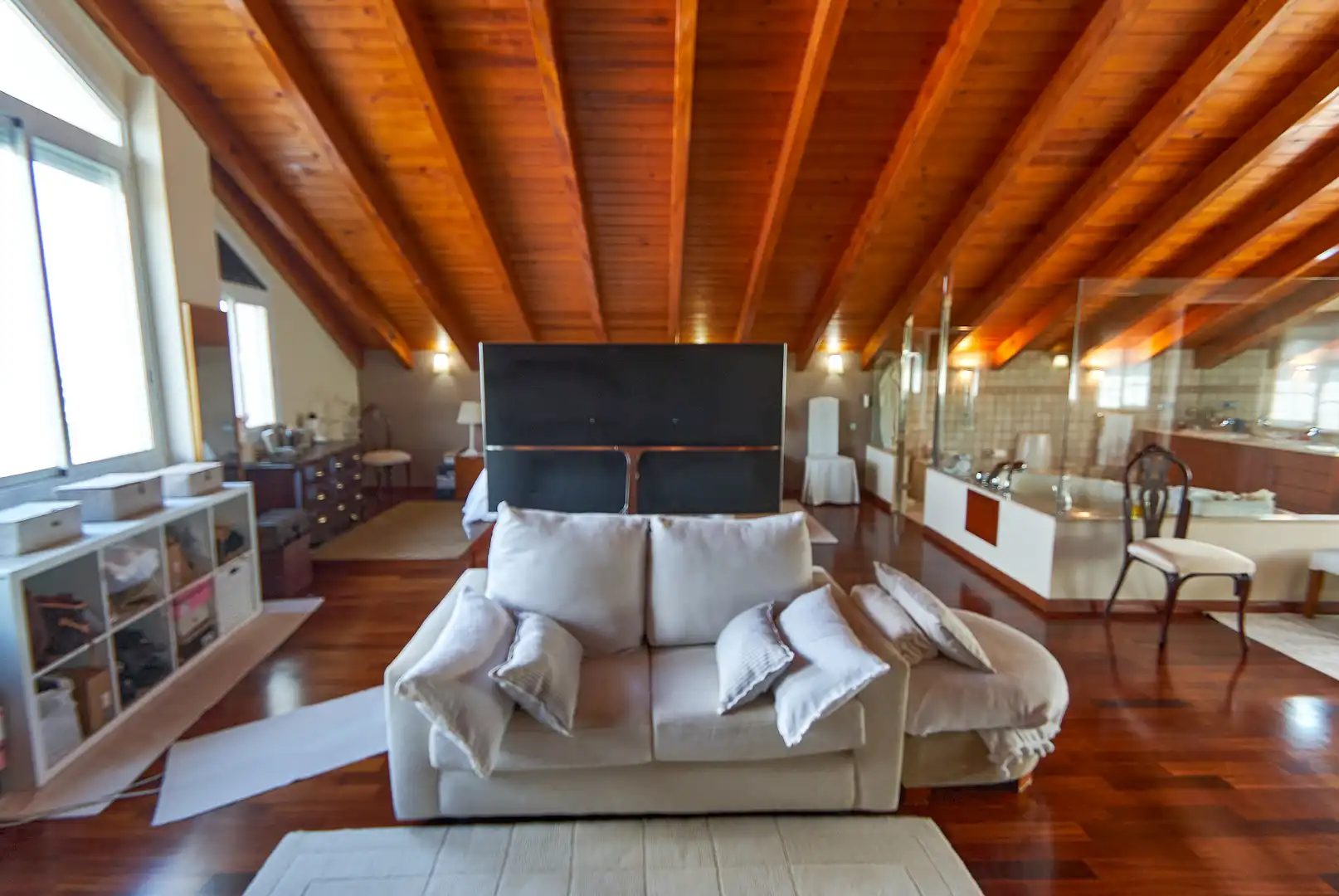 Living room of Houses for sale in Castelldefels  with Air Conditioner, Heating and Private garden