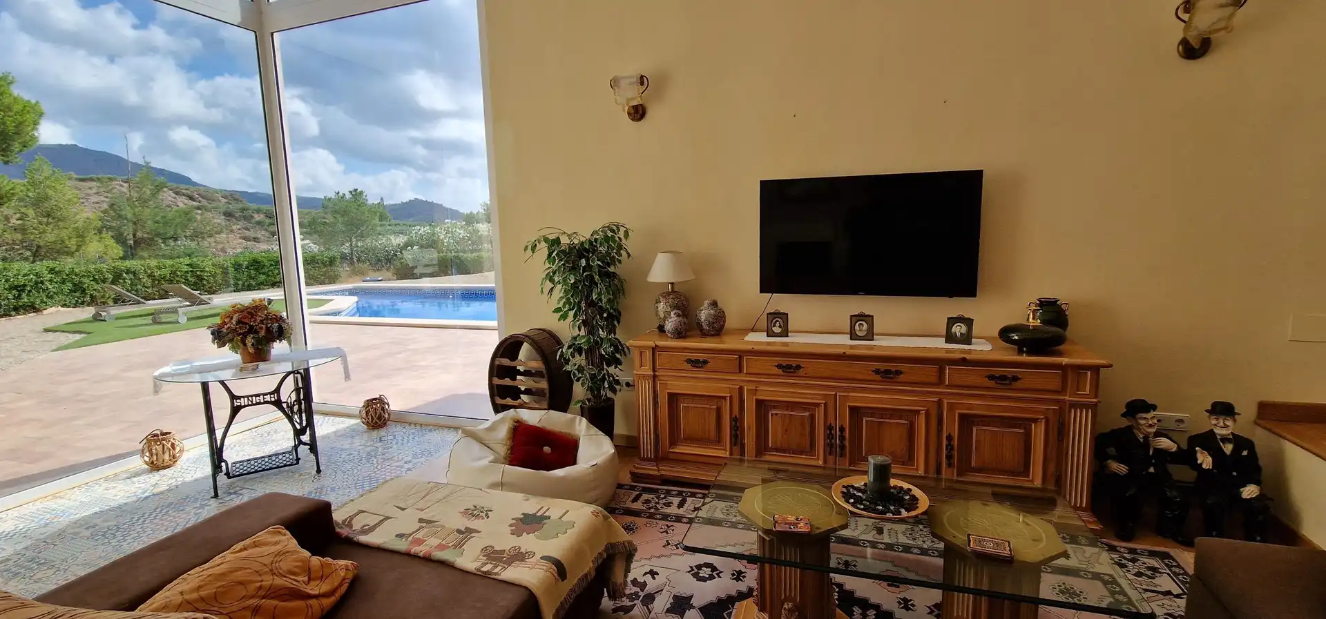 Wohnzimmer von Haus oder Chalet zum Verkauf in Totana mit Heizung, Privatgarten und Terrasse