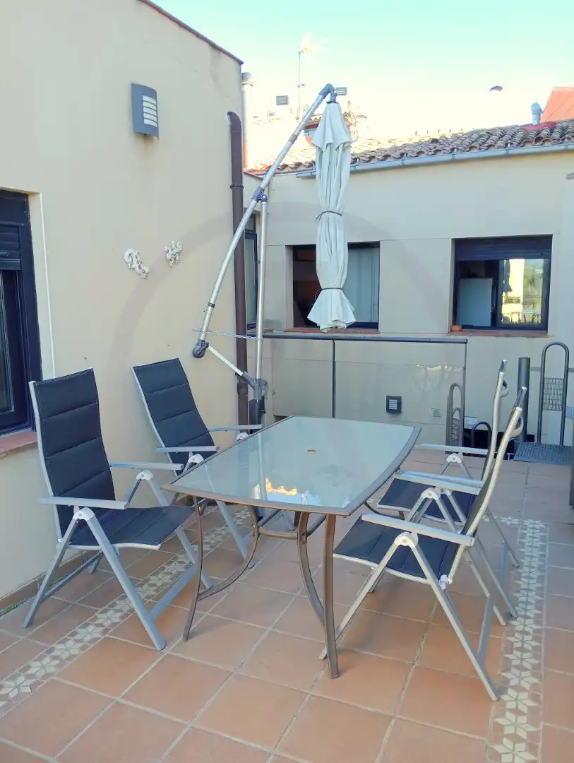 Terrasse von Wohnung zum Verkauf in Matadepera mit Heizung, Parkett und Terrasse