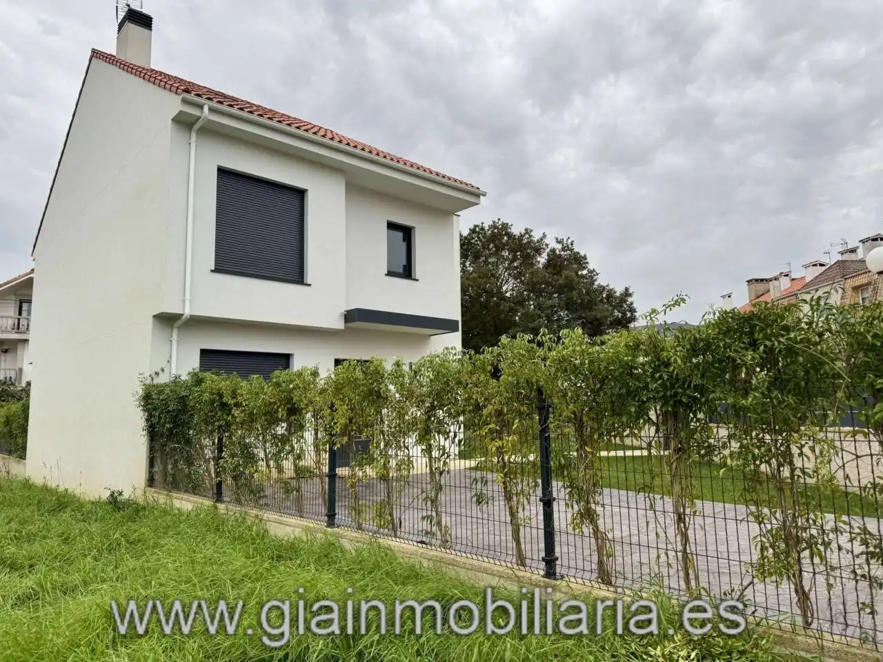 Exterior view of Houses for sale in Baiona  with Heating, Private garden and Terrace