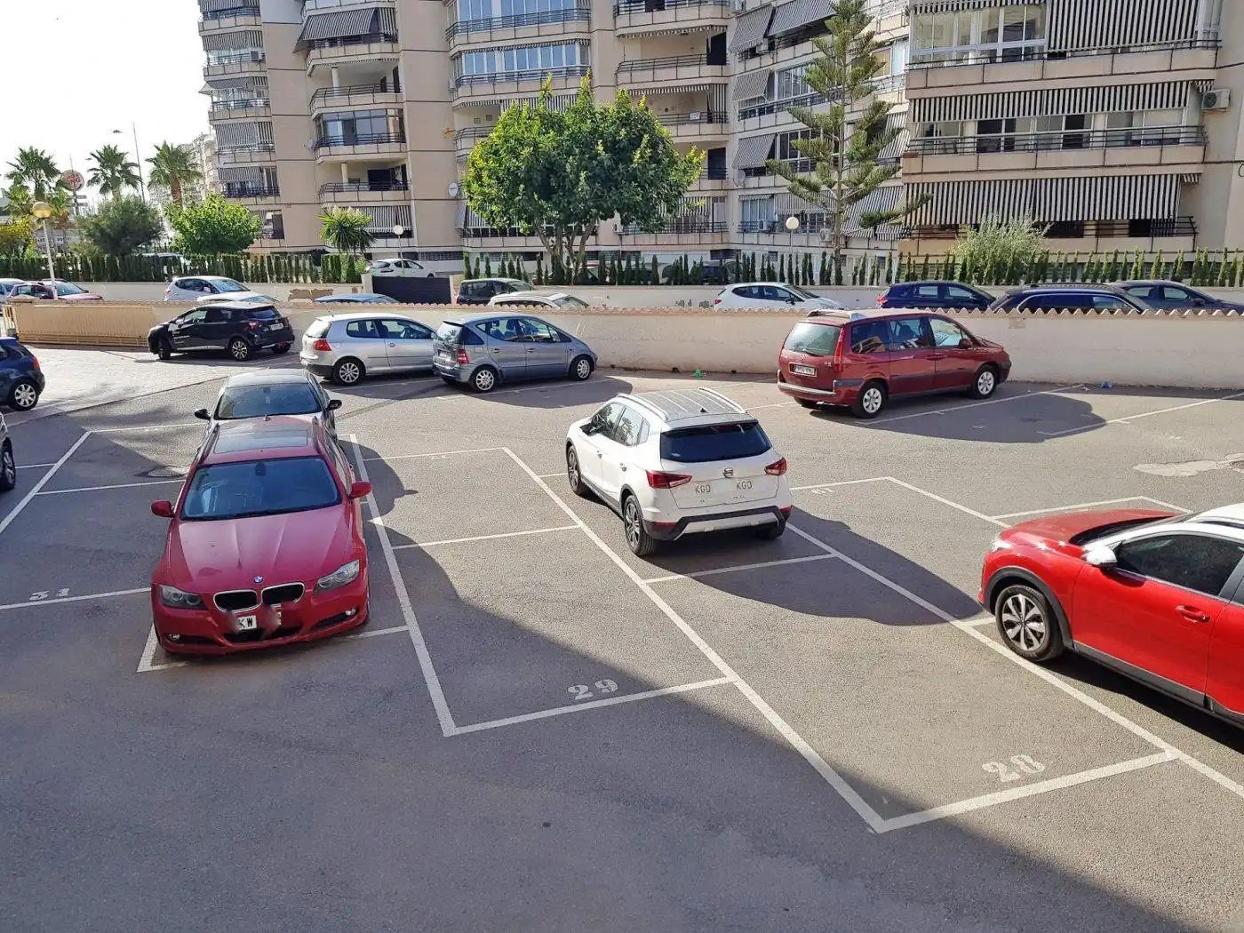 Parking of Flat for rent in Santa Pola  with Heating, Terrace and Furnished