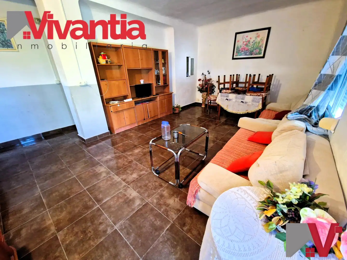 Living room of Houses for sale in Lorca  with Air Conditioner, Private garden and Terrace