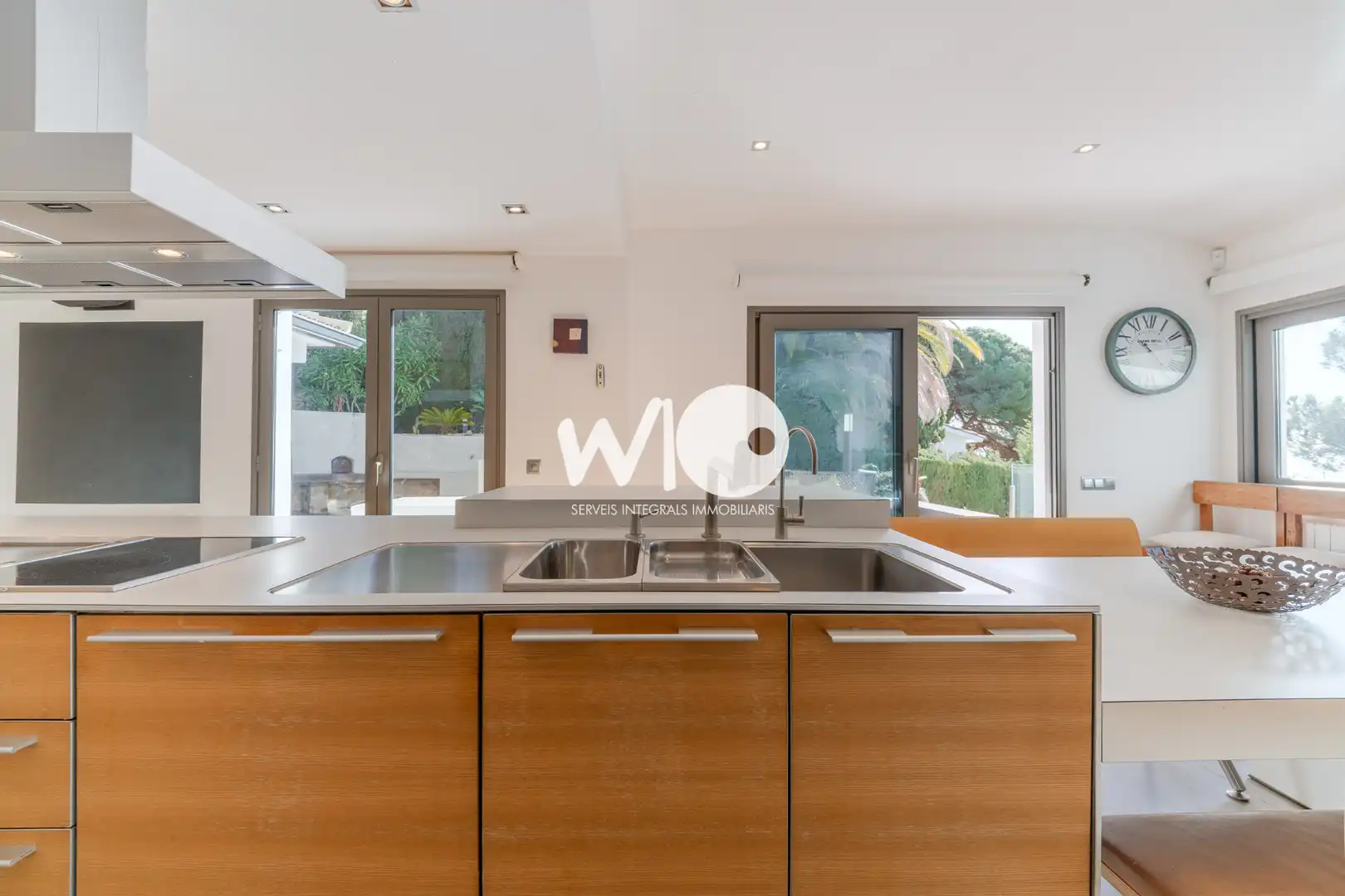 Cocina de Casa o chalet en venta en Blanes con Jardín privado, Terraza y Piscina