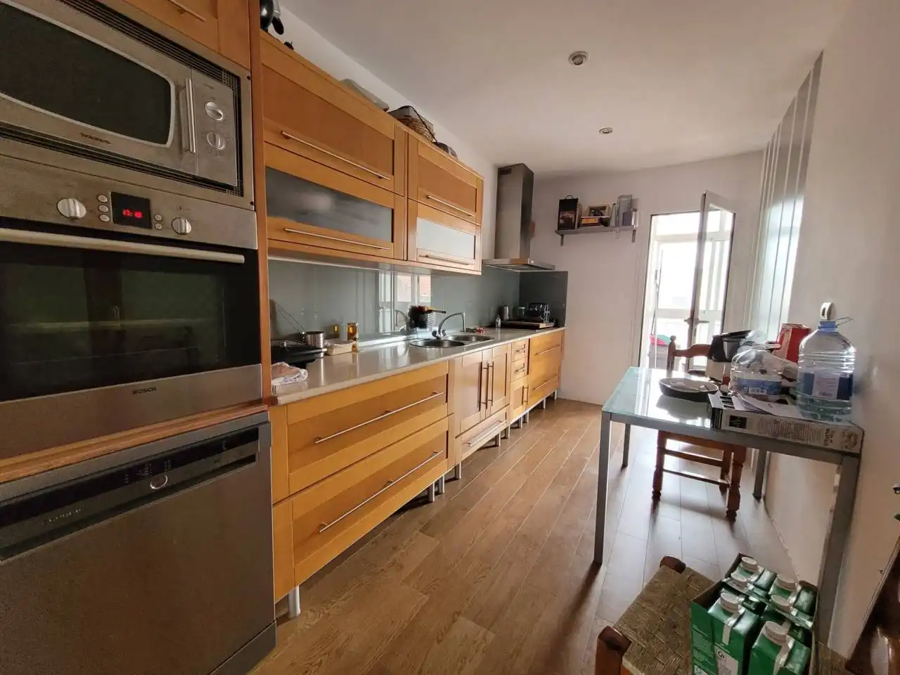 Cocina de Ático en venta en Baza con Calefacción, Terraza y Amueblado