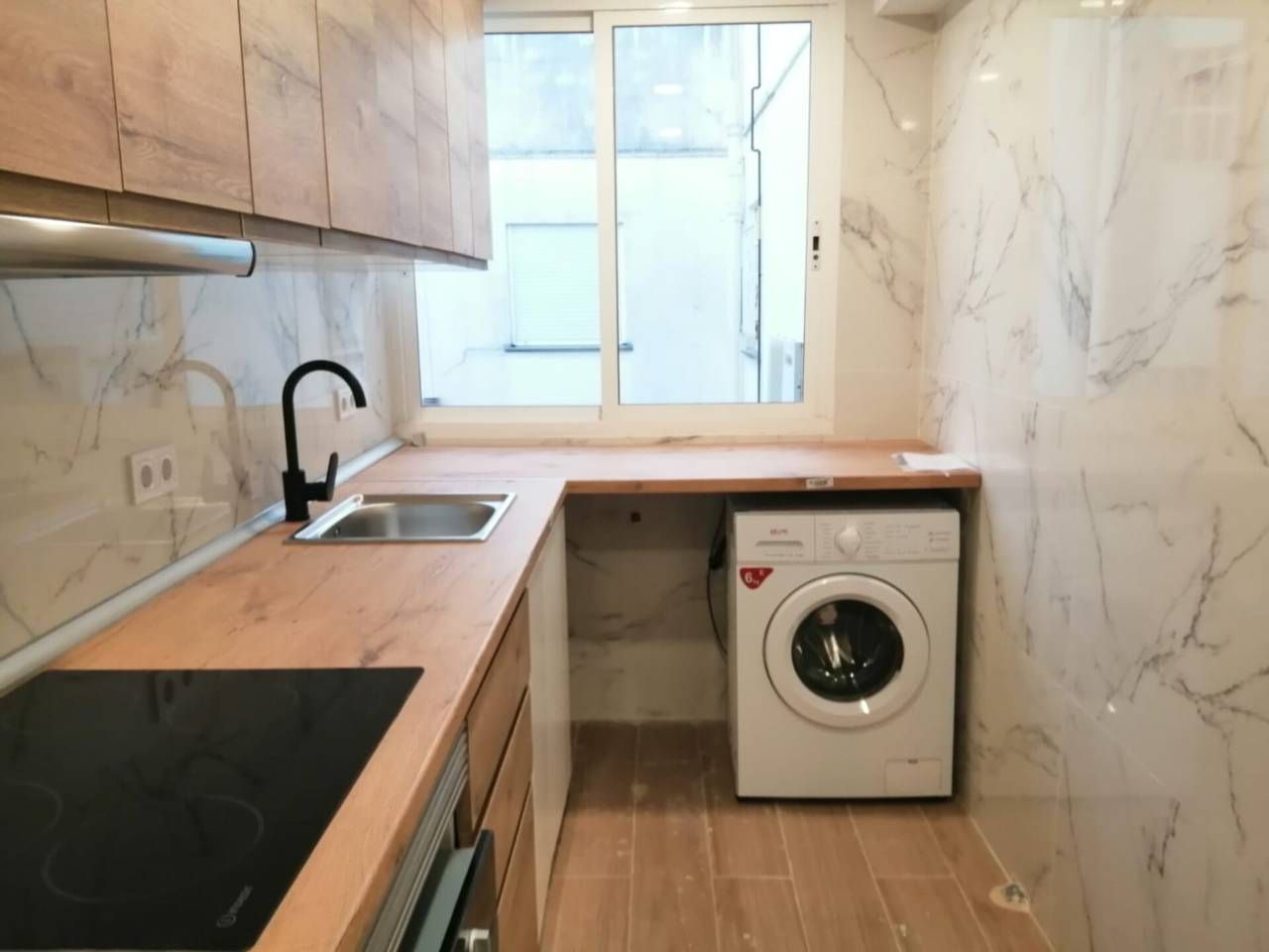 Cuina de Àtic de lloguer en Castellón de la Plana / Castelló de la Plana amb Terrassa