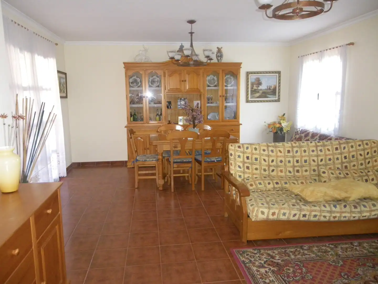 Menjador de Casa o xalet de lloguer en Riba-roja de Túria amb Terrassa, Traster i Moblat