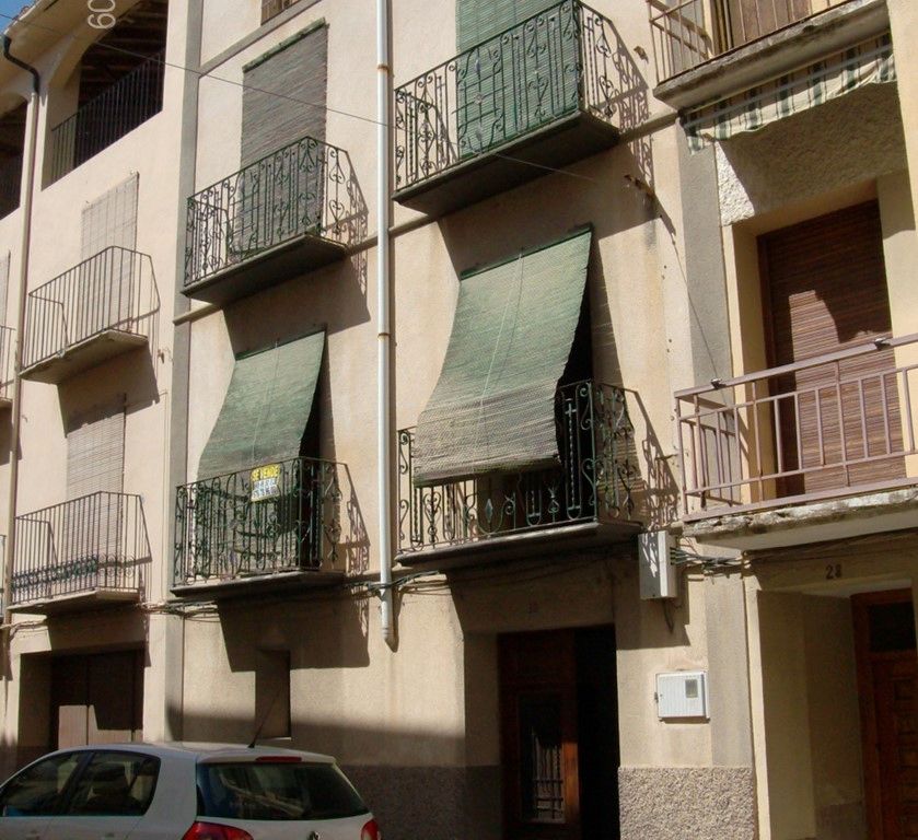 Vista exterior de Casa o xalet en venda en Mas de las Matas amb Jardí privat i Moblat