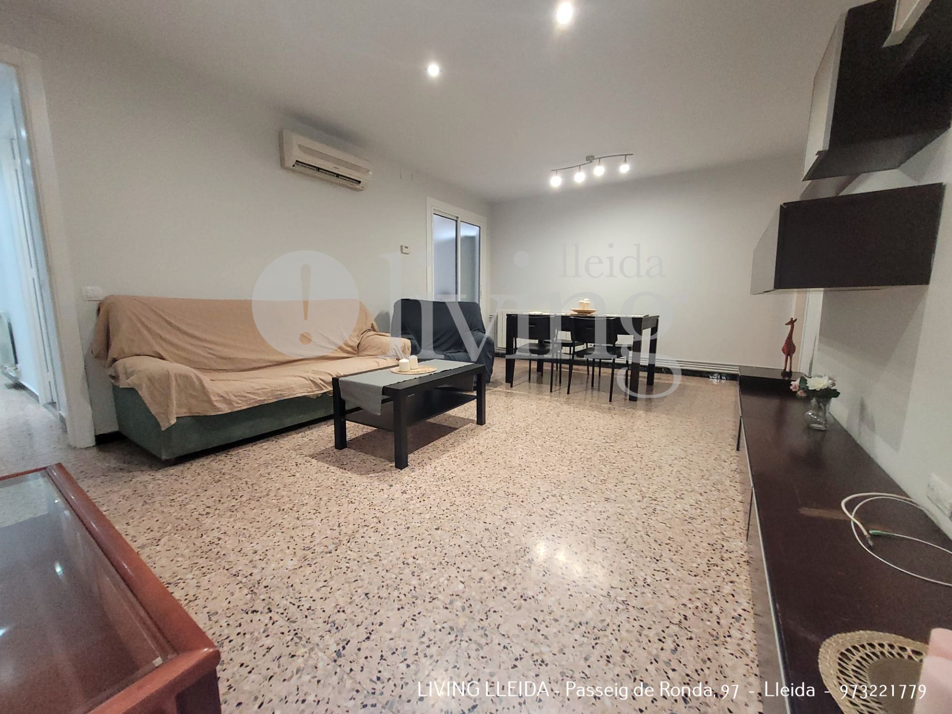 Sala de estar de Piso en venta en  Lleida Capital con Aire acondicionado, Calefacción y Terraza