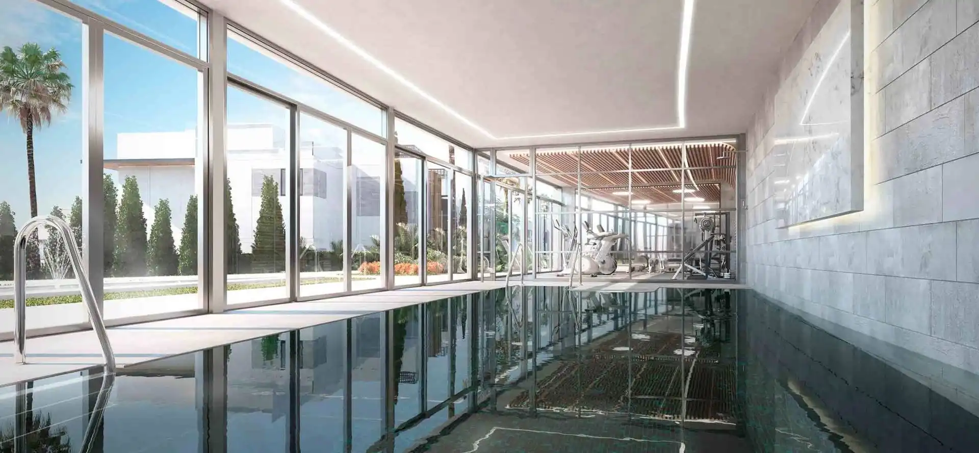 Piscina de Àtic en venda en Marbella amb Aire condicionat, Calefacció i Jardí privat