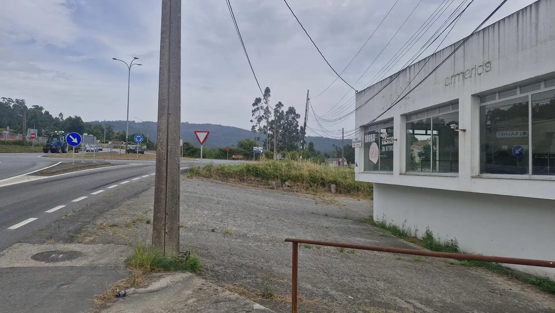 Exterior view of Industrial buildings for sale in Meaño