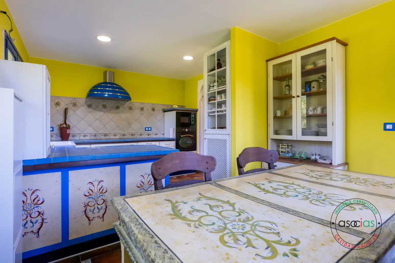 Cocina de Casa o chalet en venta en Siero con Terraza